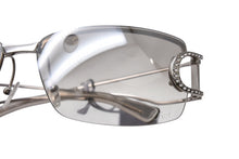 Load image into Gallery viewer, 新品未使用 Dior ディオール サングラス グラデーションレンズ ナイロン 合金 シルバー サイズ61□14 127 中古 4b002960