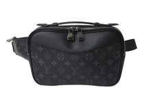 Load image into Gallery viewer, 新品同様 LOUISVUITTON ルイヴィトン モノグラム エクリプス 2WAY ショルダーバッグ M11482 グレー ブラック 中古 4b002966