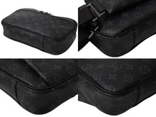 Load image into Gallery viewer, 新品同様 LOUISVUITTON ルイヴィトン モノグラム エクリプス 2WAY ショルダーバッグ M11482 グレー ブラック 中古 4b002966