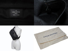 Load image into Gallery viewer, 新品同様 LOUISVUITTON ルイヴィトン モノグラム エクリプス 2WAY ショルダーバッグ M11482 グレー ブラック 中古 4b002966