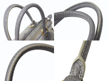 Load image into Gallery viewer, LOUIS VUITTON ルイヴィトン ネオカヴィMM 2WAYハンドバッグ M95837 モノグラムデニム グレー アンティークゴールド 美品 中古 4b002968