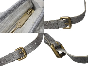 LOUIS VUITTON ルイヴィトン ネオカヴィMM 2WAYハンドバッグ M95837 モノグラムデニム グレー アンティークゴールド 美品 中古 4b002968