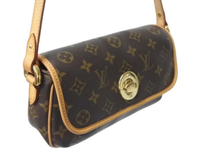 LOUIS VUITTON ルイヴィトン ティカルPM ワンショルダーバッグ M40078 モノグラム ブラウン ゴールド 美品 中古 4b002970