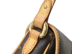 LOUIS VUITTON ルイヴィトン ティカルPM ワンショルダーバッグ M40078 モノグラム ブラウン ゴールド 美品 中古 4b002970