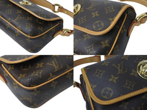 LOUIS VUITTON ルイヴィトン ティカルPM ワンショルダーバッグ M40078 モノグラム ブラウン ゴールド 美品 中古 4b002970