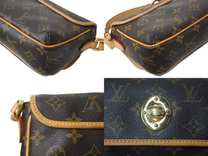 LOUIS VUITTON ルイヴィトン ティカルPM ワンショルダーバッグ M40078 モノグラム ブラウン ゴールド 美品 中古 4b002970