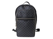 Load image into Gallery viewer, 極美品 LOUISVUITTON ルイヴィトン ミカエル バックパック リュック N58024 ダミエグラフィット ブラック 中古 4b002973