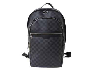 極美品 LOUISVUITTON ルイヴィトン ミカエル バックパック リュック N58024 ダミエグラフィット ブラック 中古 4b002973