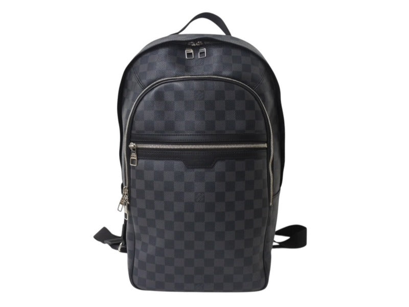 極美品 LOUISVUITTON ルイヴィトン ミカエル バックパック リュック N58024 ダミエグラフィット ブラック 中古 4b002973