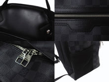Load image into Gallery viewer, 極美品 LOUISVUITTON ルイヴィトン ミカエル バックパック リュック N58024 ダミエグラフィット ブラック 中古 4b002973
