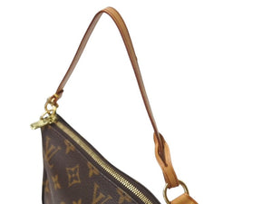 極美品 LOUIS VUITTON ルイヴィトン ポシェット アクセソワール アクセサリーポーチ M51980 モノグラム PVC レザー 中古 4b002986