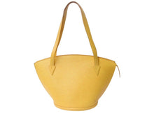 Load image into Gallery viewer, LOUIS VUITTON ルイヴィトン サンジャック ショッピング トートバッグ ショルダーバッグ M52269 エピレザー タッシリイエロー 良品 中古 4b002988