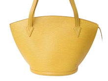 Load image into Gallery viewer, LOUIS VUITTON ルイヴィトン サンジャック ショッピング トートバッグ ショルダーバッグ M52269 エピレザー タッシリイエロー 良品 中古 4b002988