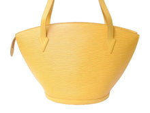 Load image into Gallery viewer, LOUIS VUITTON ルイヴィトン サンジャック ショッピング トートバッグ ショルダーバッグ M52269 エピレザー タッシリイエロー 良品 中古 4b002988