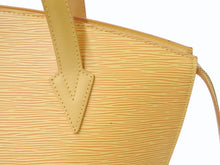 Load image into Gallery viewer, LOUIS VUITTON ルイヴィトン サンジャック ショッピング トートバッグ ショルダーバッグ M52269 エピレザー タッシリイエロー 良品 中古 4b002988