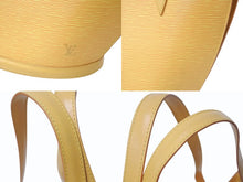 Load image into Gallery viewer, LOUIS VUITTON ルイヴィトン サンジャック ショッピング トートバッグ ショルダーバッグ M52269 エピレザー タッシリイエロー 良品 中古 4b002988