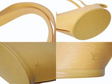 Load image into Gallery viewer, LOUIS VUITTON ルイヴィトン サンジャック ショッピング トートバッグ ショルダーバッグ M52269 エピレザー タッシリイエロー 良品 中古 4b002988