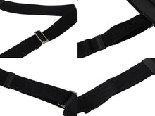 Load image into Gallery viewer, PRADA プラダ ショルダーバッグ クロスボディバッグ トライアングルロゴ VA1034 レザー ブラック シルバー金具 美品 中古 4b002989
