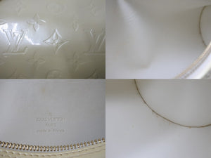 LOUIS VUITTON ルイヴィトン ベッドフォード ハンドバッグ M91331 モノグラムヴェルニ 筒型 ゴールド金具 イエロー 美品 中古 4c002990