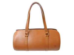 極美品 LOUIS VUITTON ルイヴィトン スフロ ハンドバッグ M52223 エピ レザー ブラウン ゴールド金具 中古 4b002992