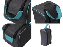 Load image into Gallery viewer, 新品同様 LOUISVUITTON ルイヴィトン モノグラムエクリプスリバースドップキット クラッチバッグ M11482 グレー ターコイズ 中古 4b002993
