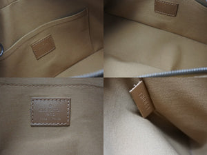 極美品 LOUIS VUITTON ルイヴィトン ハンドバッグ シェルトン M55177 モノグラムマット マットゴールド シルバー金具 中古 4b002996