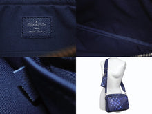 Load image into Gallery viewer, 新品同様 LOUIS VUITTON ルイヴィトン モノグラム ウォーターカラー トリオ メッセンジャー ショルダーバッグ M57840 ブルー 中古 4b002998