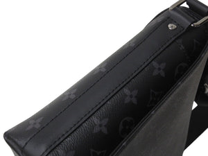 新品未使用 LOUIS VUITTON ルイヴィトン ディストリクトPM ショルダーバッグ M46255 モノグラムエクリプスキャンバス 中古 4b003009