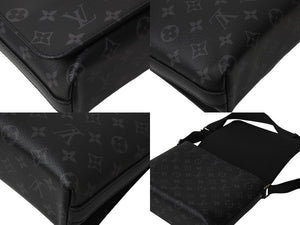 新品未使用 LOUIS VUITTON ルイヴィトン ディストリクトPM ショルダーバッグ M46255 モノグラムエクリプスキャンバス 中古 4b003009