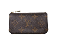 Load image into Gallery viewer, LOUIS VUITTON ルイヴィトン ポシェット クレ コインケース 小銭入れ M62650 モノグラム PVC レザー ブラウン 美品 中古 4b003015