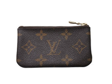 Load image into Gallery viewer, LOUIS VUITTON ルイヴィトン ポシェット クレ コインケース 小銭入れ M62650 モノグラム PVC レザー ブラウン 美品 中古 4b003015