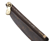 Load image into Gallery viewer, LOUIS VUITTON ルイヴィトン ポシェット クレ コインケース 小銭入れ M62650 モノグラム PVC レザー ブラウン 美品 中古 4b003015