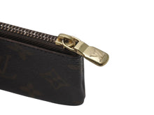 Load image into Gallery viewer, LOUIS VUITTON ルイヴィトン ポシェット クレ コインケース 小銭入れ M62650 モノグラム PVC レザー ブラウン 美品 中古 4b003015