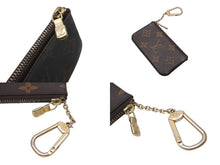Load image into Gallery viewer, LOUIS VUITTON ルイヴィトン ポシェット クレ コインケース 小銭入れ M62650 モノグラム PVC レザー ブラウン 美品 中古 4b003015