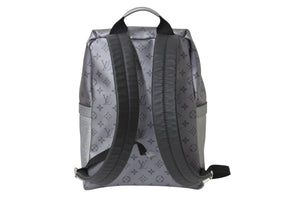 LOUIS VUITTON ルイヴィトン ディスカバリー バックパックPM リュック M30835 タイガラマ モノグラム シルバー グレー 美品 中古 4b003023