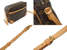Load image into Gallery viewer, LOUIS VUITTON ルイヴィトン モノグラム トロカデロ27 ショルダーバッグ M51274 PVC ヌメ革 ブラウン ゴールド金具 美品 中古 4b003024