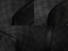 Load image into Gallery viewer, 極美品 LOUISVUITTON ルイヴィトン キーポルバンドリエール45 ボストンバッグ N41418 ダミエグラフィット ブラック 中古 4b003027