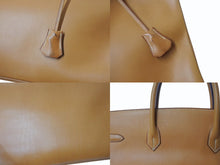 Load image into Gallery viewer, HERMES エルメス バーキン40 ナチュラル ヴァッシュ 40cm ○S刻印 ブロンズ金具 ハンドバッグ 美品 中古 4b003038