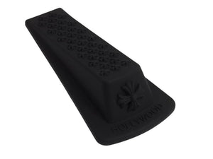 新品未使用 CHROME HEARTS クロムハーツ DOOR STOPPER ドアストッパー CHプラス ラバー ブラック 中古 4b003163