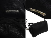 Load image into Gallery viewer, 極美品 CHROME HEARTS クロムハーツ MOCHITA ハンドバッグ ショルダーバッグ 2WAY フレアニー ダガージップ レザー シルバー925 中古 4b003165
