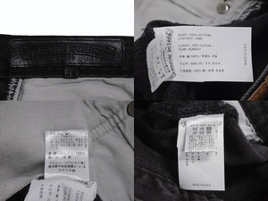 CHROME HEARTS クロムハーツ セメタリークロスパッチ デニムパンツ サイズ26 Levi's リーバイス レディース ブラック 20パッチ 美品 中古 4b003166 