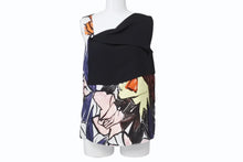 Load image into Gallery viewer, 極美品 CHRISTIAN DIOR クリスチャンディオール ノースリーブ 5C21510D1726 シルク ウール ブラック マルチカラー サイズ34 中古 4b003171