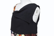 Load image into Gallery viewer, 極美品 CHRISTIAN DIOR クリスチャンディオール ノースリーブ 5C21510D1726 シルク ウール ブラック マルチカラー サイズ34 中古 4b003171