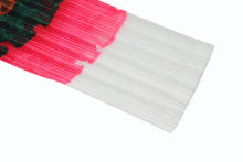 Load image into Gallery viewer, ISSEY MIYAKE PLEATS PLEASE イッセイミヤケ プリーツプリーズ フリル柄 長袖 プリーツブラウス PP31-FK341 マルチカラー サイズ3 美品 中古 4b003172