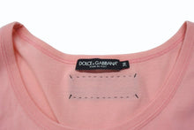 Load image into Gallery viewer, 極美品 DOLCE&amp;GABBANA ドルチェアンドガッバーナ タンクトップ F8H47T サイズ36 ALL THE LOVERS プリント ピンク 中古 4b003173
