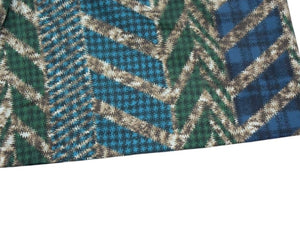 極美品 ISSEY MIYAKE イッセイミヤケ ワイドパンツ IM43FF005 サイズ1 総柄 プリント マルチカラー ポリエステル 14AW 中古 4b003175