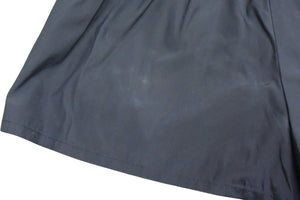 PRADA プラダ ショートパンツ ショーツ P218G サイズ36 シルクトライアングルロゴ 三角プレート ネイビー 美品 中古 4b003178 