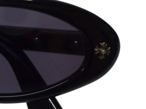 CHROME HEARTS クロムハーツ tart2 最初期 サングラス CHクロス プラスチック シルバー925 ブラック 美品 中古 4b003179