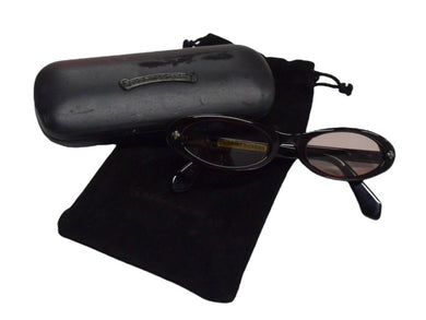 CHROME HEARTS クロムハーツ Tart2 初期サングラス CHクロス プラスチック シルバー925 ブラック 美品 中古 4b003182 