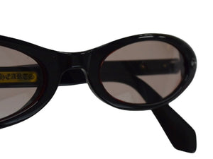 CHROME HEARTS クロムハーツ Tart2 初期サングラス CHクロス プラスチック シルバー925 ブラック 美品 中古 4b003182 